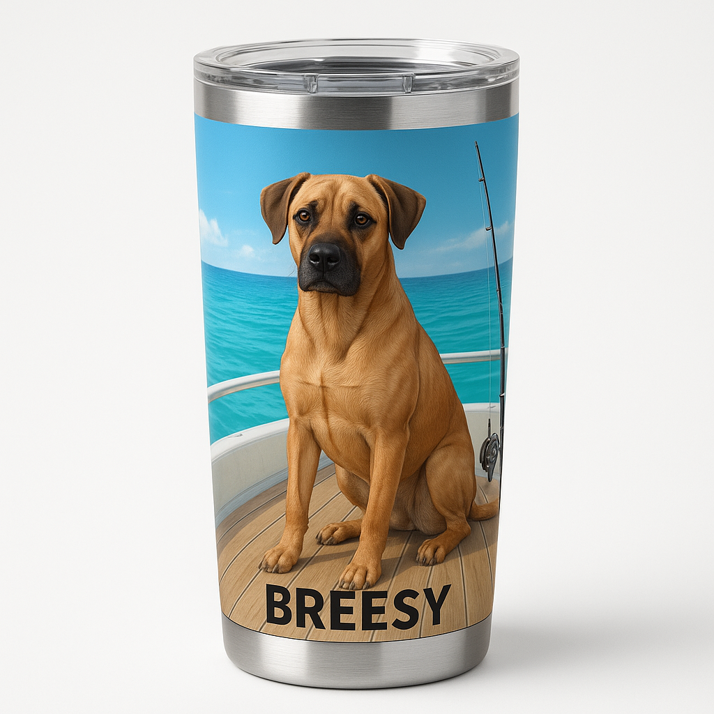 Breesy Fishing Tumbler