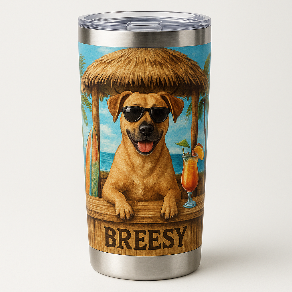 Breesy Tiki Tumbler